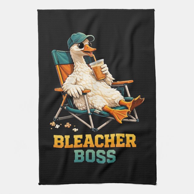 Goose Bleacher Boss Kitchen Towel (Vertical)