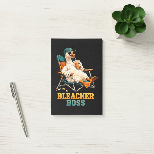 Goose Bleacher Boss Post-it Notes (Office)