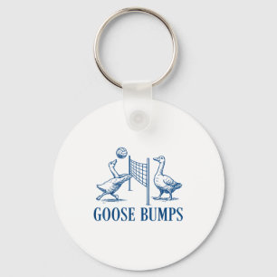 Goose Bumps Volleyball  Keychain