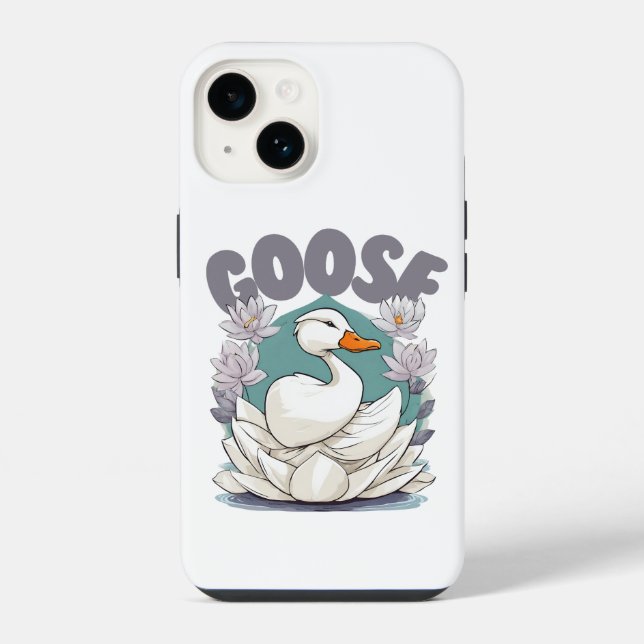 Goose, duck iPhone case (Back)