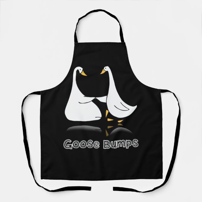 Goose Embroidered Goose Bumps Silly Goose Best Fri Apron (Front)