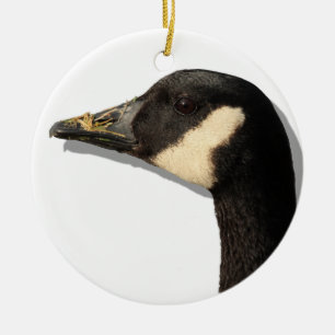 Goose Head Ceramic Ornament