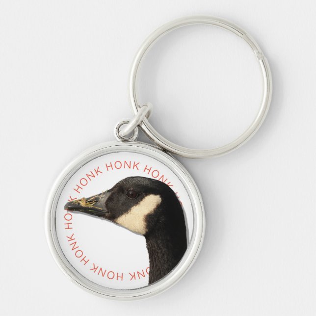 Goose Head Keychain (Front)
