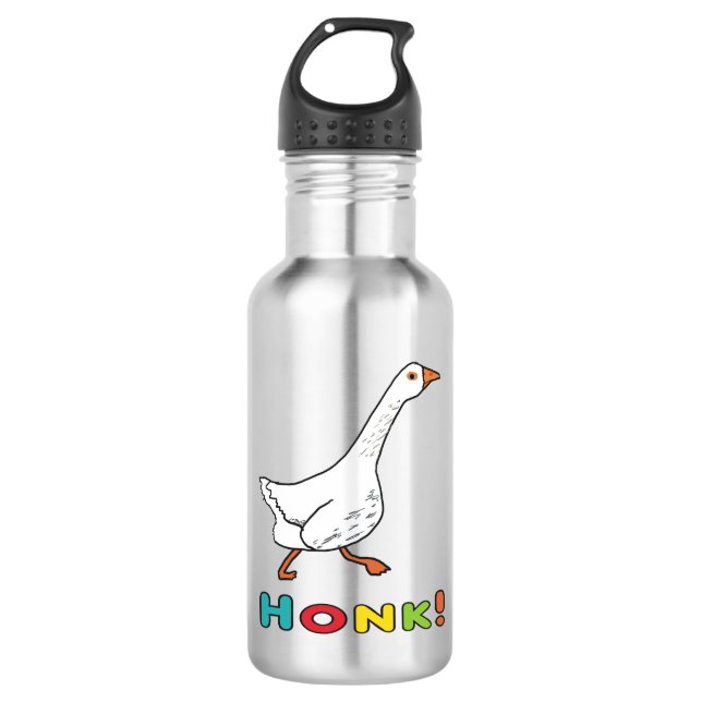 Goose Honk 532 Ml Water Bottle (Front)