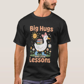 Goose Lover Teacher Teaching Teach Education Educa T-Shirt