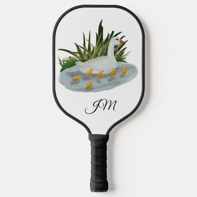 Goose Monogrammed Pickleball Paddle (Front)