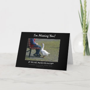 Goose Motivational Greeting Card