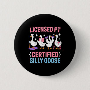 Goose Physical Therapy Squad Pediatric Sped 2 Inch Round Button