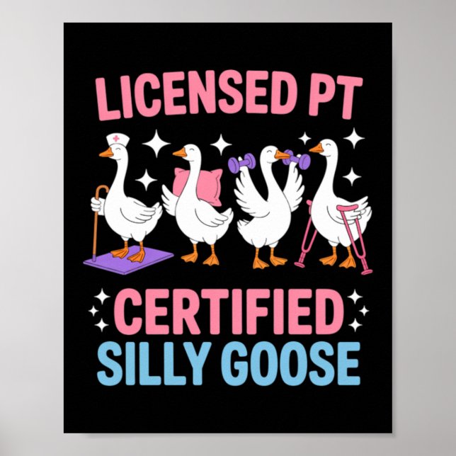 Goose Physical Therapy Squad Pediatric Sped Poster (Front)