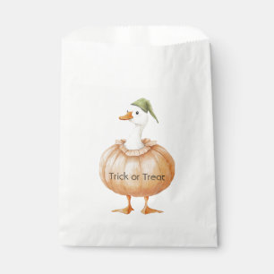 Goose Pumpkin   Favour Bag