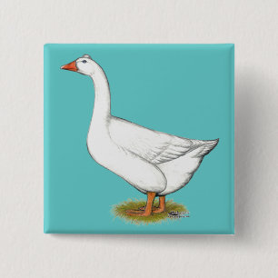 Goose Roman Tufted 2 Inch Square Button
