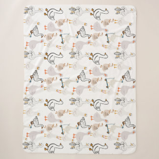 goose sherpa blanket