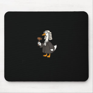 Goose silly lawyer law student school graduation mouse pad