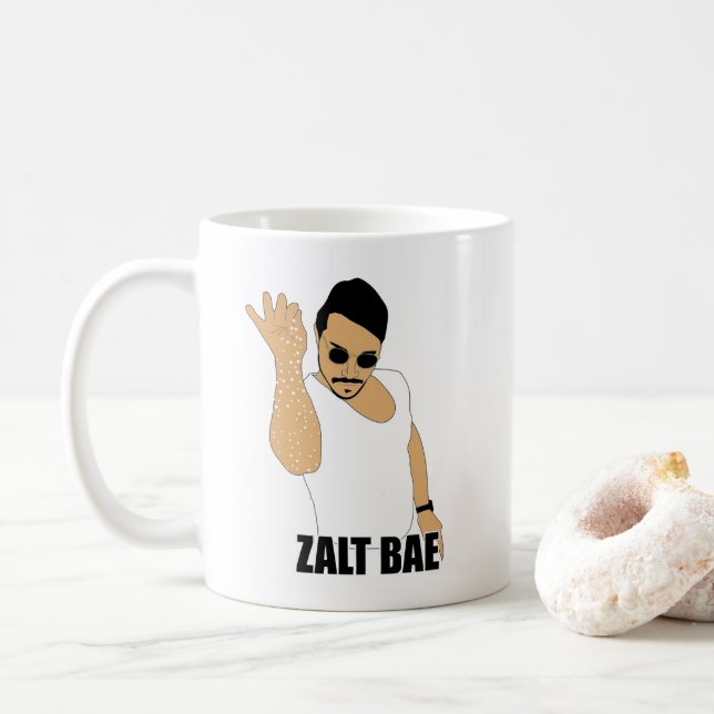Goose the Band Zalt Bae Mug - Salt Bae meme (Avec donut)