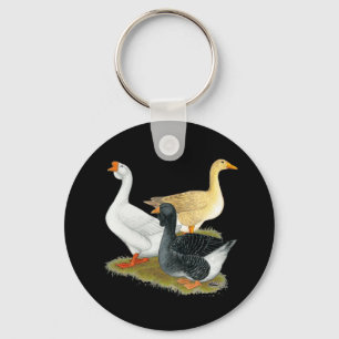 Goose Trio Keychain