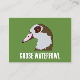Goose Waterfowl  Business Card