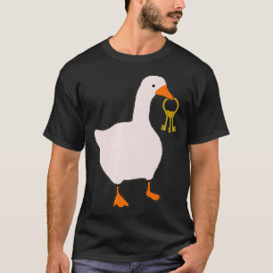 Goose With Keys Video Game Premium T-Shirt