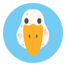 Goose With Pimples Sticker