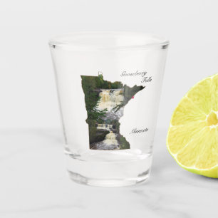 Gooseberry Falls shot glass