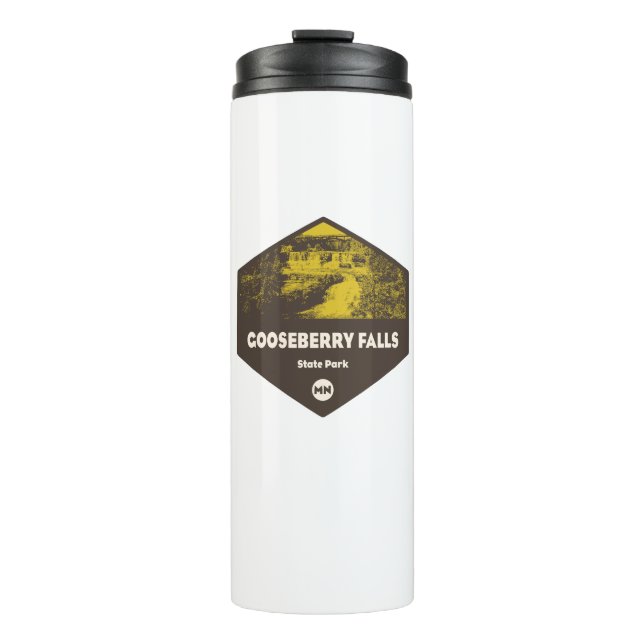 Gooseberry Falls State Park Minnesota Thermal Tumbler (Front)