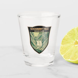 Gooseberry Falls State Park Minnesota Vintage Shot Glass