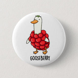 Gooseberry Funny Berry Pun 2 Inch Round Button