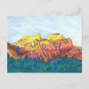 Gooseberry Mountain Biking Area UT Postcard