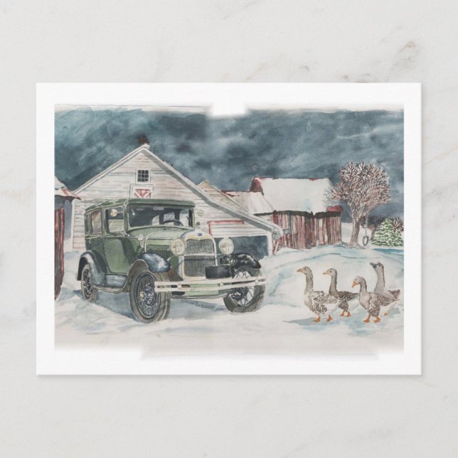 Goosed Again Postcard (Front)