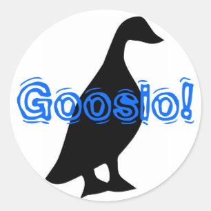 Goosio! Classic Round Sticker