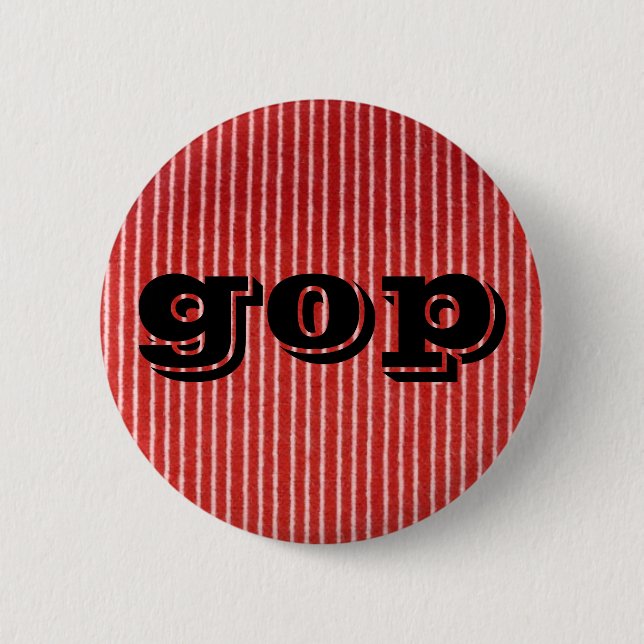 gop 2 inch round button (Front)