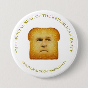GOP 3 INCH ROUND BUTTON