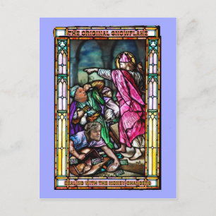 GOP and the Moneychangers (Vertical) Postcard