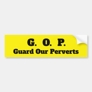 GOP BUMPER STICKER