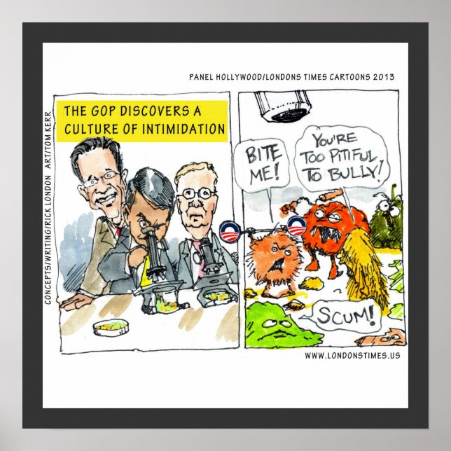 GOP Découvre La Culture De L'Intimidation Poster A (Devant)