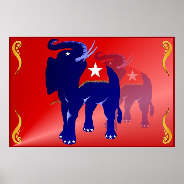 GOP elephant  Poster (Front)