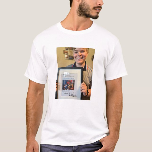 GOP Josh Donald Trump signature shirt (Front)