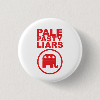 GOP Republican Pale Pasty Liars Button