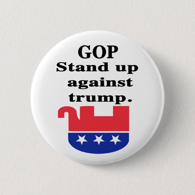 GOP Stand up 2 Inch Round Button (Front)