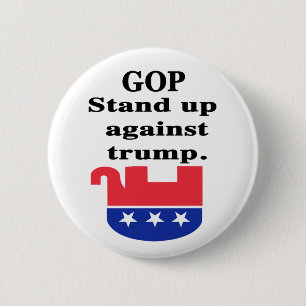 GOP Stand up 2 Inch Round Button