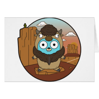 Gopher de Buffalo dans le désert