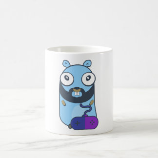 Gopher gamer. Golang Coffee Mug