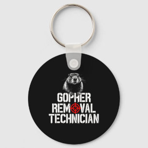 Gopher Hunting Trip Gopher Hunter Supplies Gopher  Keychain