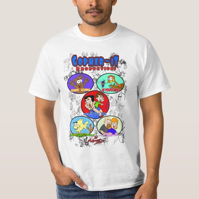 Gopher-It Productions T-Shirt (Front)
