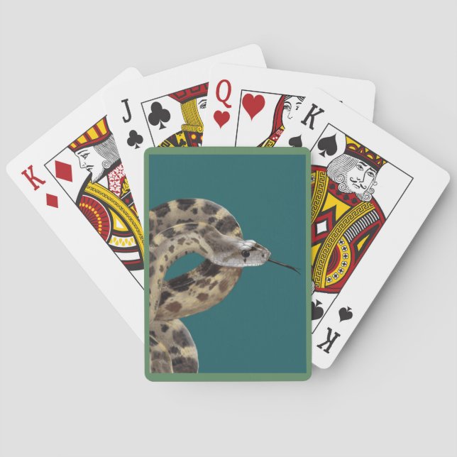 Gopher Snake Classic Playing Cards (Back)