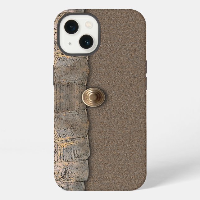 Gopher Tortoise Shell Clutch iPhone Case (Back)