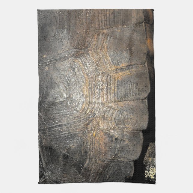 Gopher Tortoise Shell Kitchen Towel (Vertical)