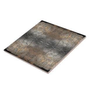 Gopher Tortoise Shell Pattern Tile