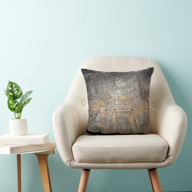 Gopher Tortoise Shell Throw Pillow (Chair)