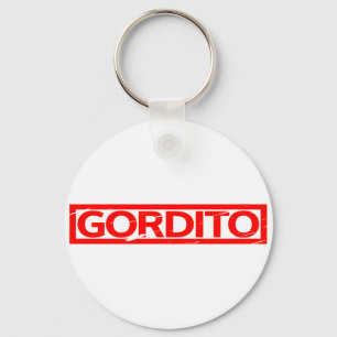 Gordito Stamp Keychain