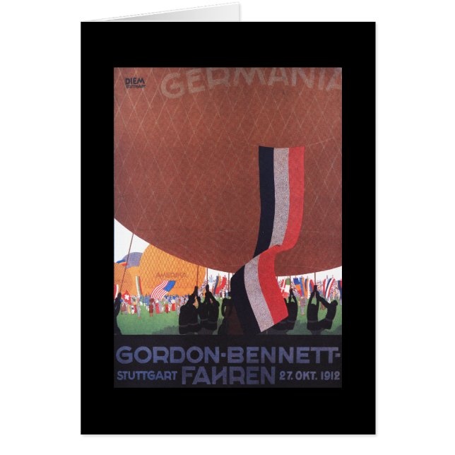 Gordon Bennett Hot-Air Balloon Race (Front)
